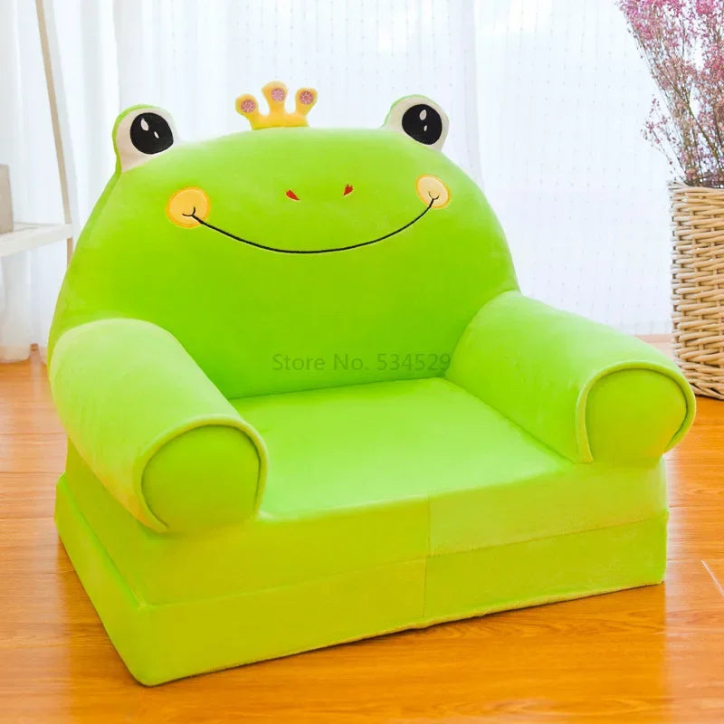 5%Disassembled Washed Kids Sofa Fashion Children Folding Cartoon