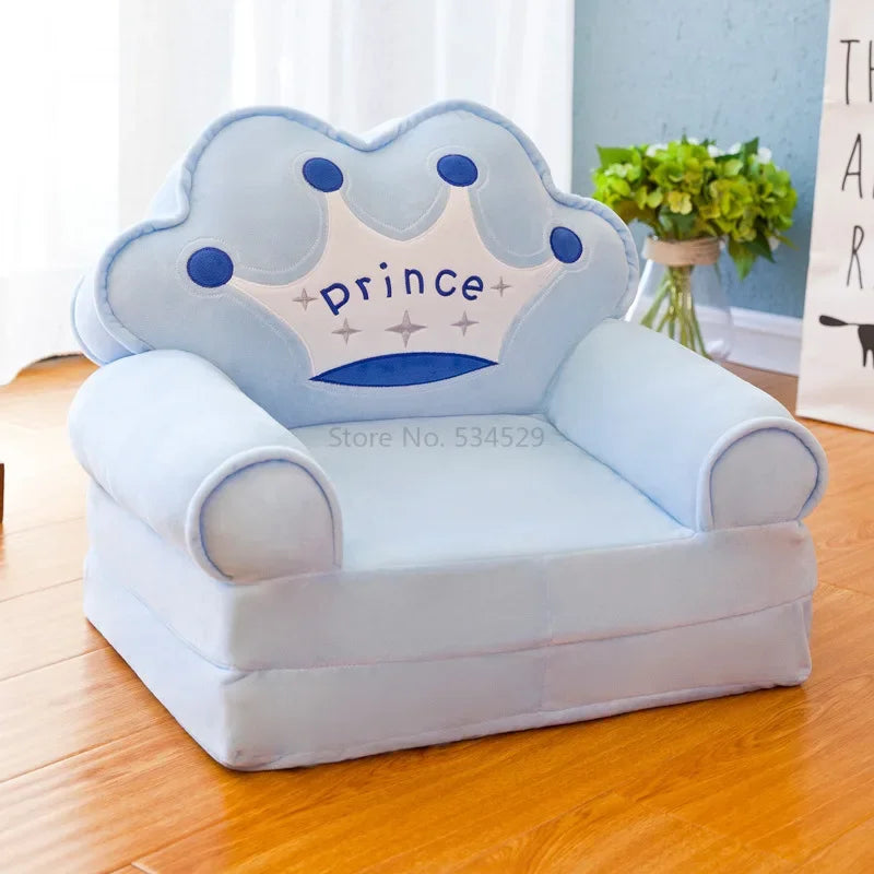 5%Disassembled Washed Kids Sofa Fashion Children Folding Cartoon