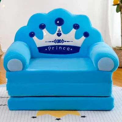 5%Disassembled Washed Kids Sofa Fashion Children Folding Cartoon