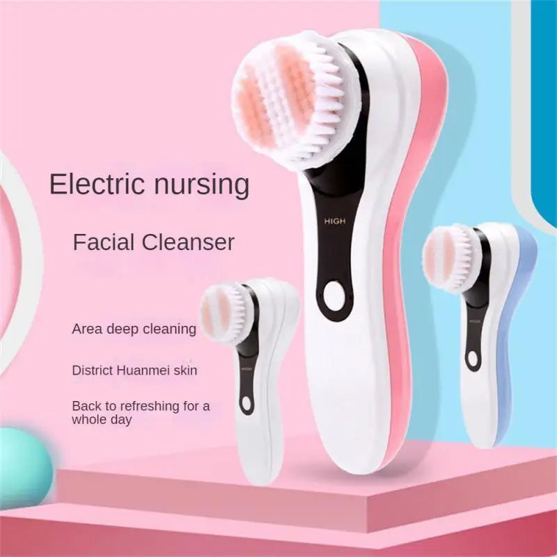 5-In-1 Home Use Electric Facial Cleanser Beauty Instrument