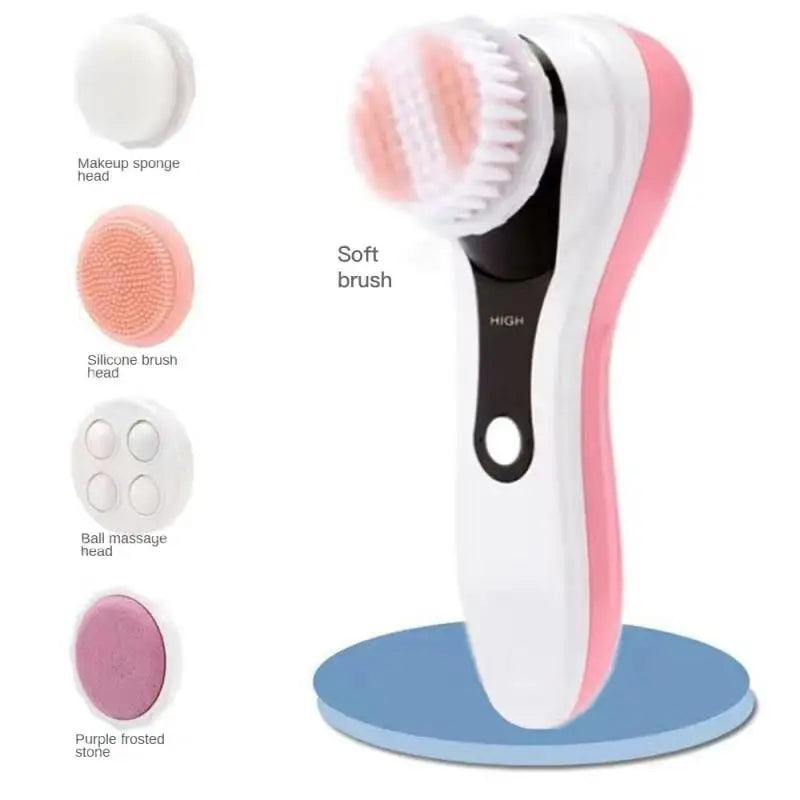 5-In-1 Home Use Electric Facial Cleanser Beauty Instrument