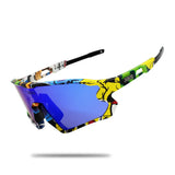 5 Lens UV400 Cycling Sunglasses TR90 Sports Bicycle