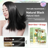 5 Minutes Change Hair Color Natural Plant Herbal