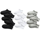 5 Pairs Baby Socks Boys Girls Black White