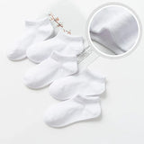 5 Pairs Baby Socks Boys Girls Black White