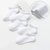 5 Pairs Baby Socks Boys Girls Black White
