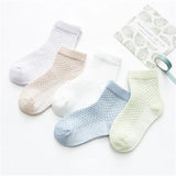 5 Pairs/Lot Baby Socks For Newborns Infant Cute