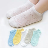 5 Pairs/Lot Baby Socks For Newborns Infant Cute