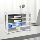 5-Tier Stackable Letter Tray Office Desk Paper Document