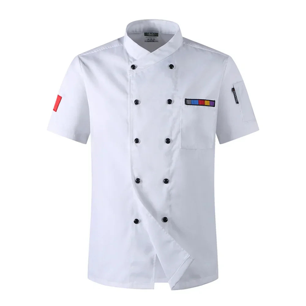 5colors new wholesale Chef Jacket Hotel Chefs Uniform