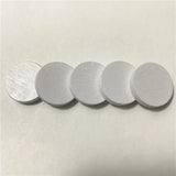 50 Pieces 25*5mm Colorful Wooden Circle Plate Chips