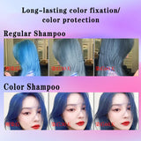 500ML Hair Quick Hair Color Shampoo Lasting Security