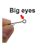 50Pcs 8001# lure hook big eye hook Thin