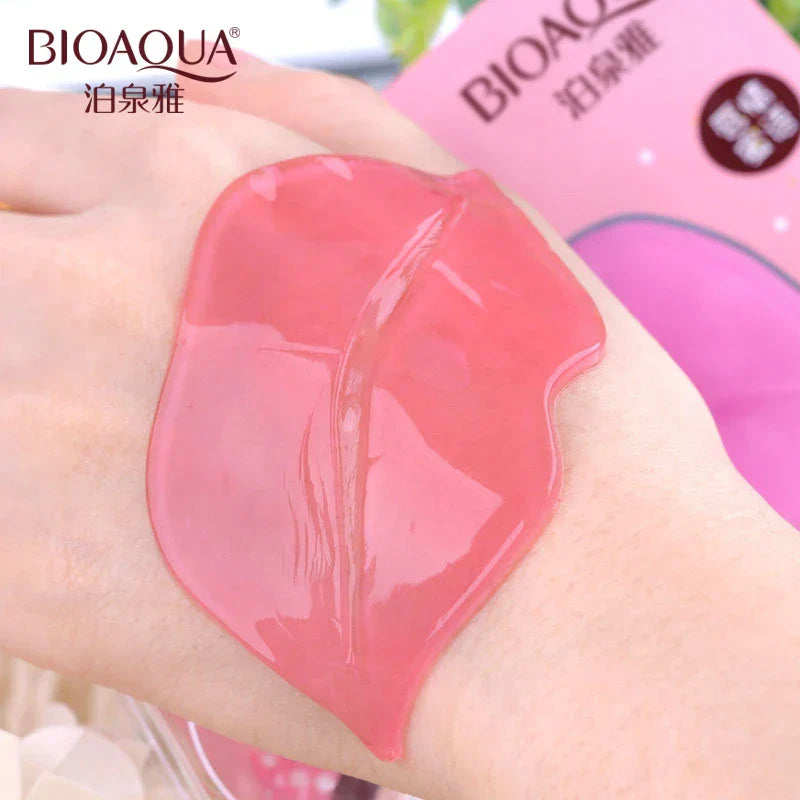 50pcs BIOAQUA Plumper Crystal Collagen Lip Mask Pads