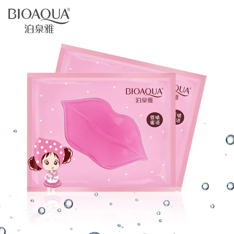 50pcs BIOAQUA Plumper Crystal Collagen Lip Mask Pads