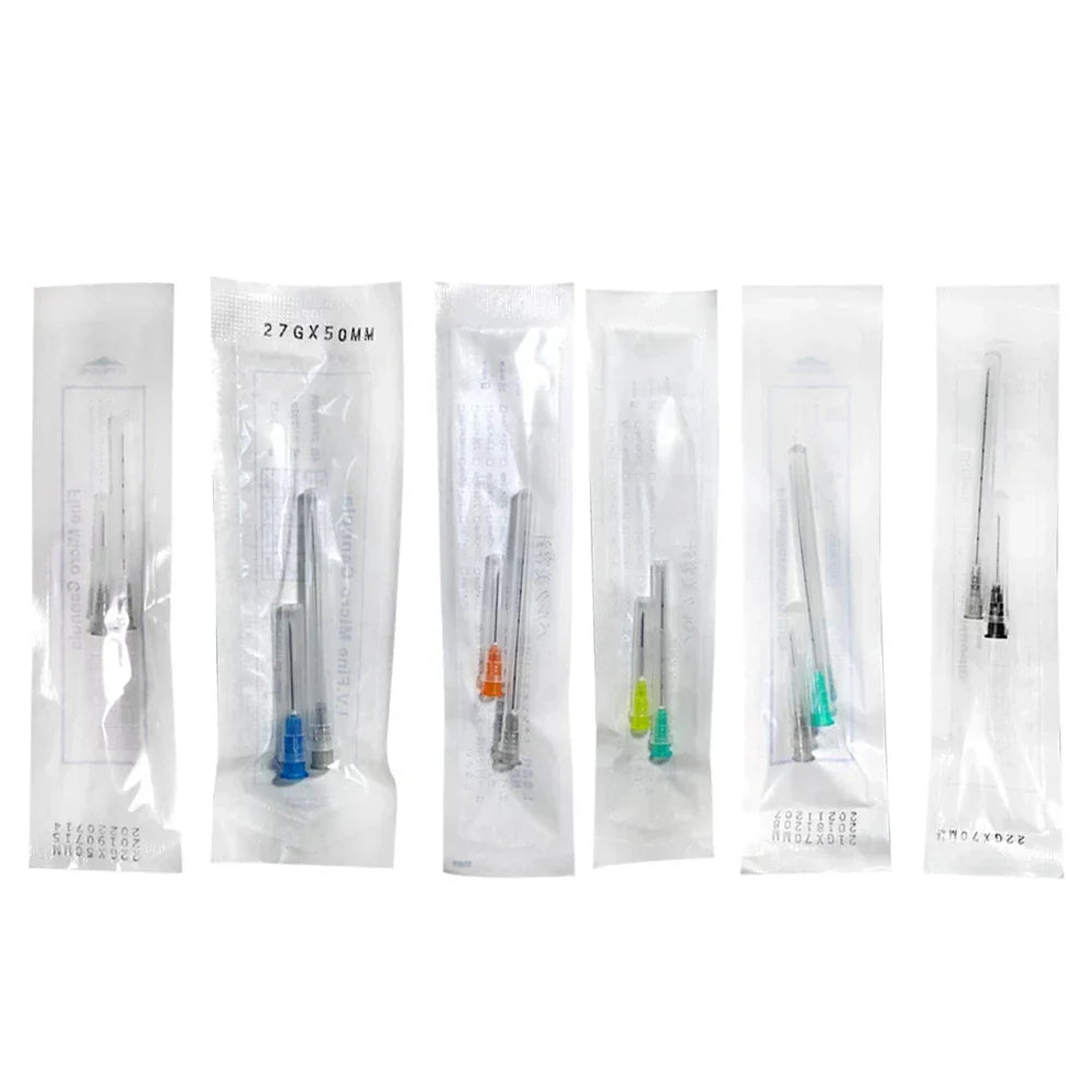 50pcs/Box Blunt-tip Cannula for filler injection 18G 21G