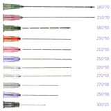 50pcs/Box Blunt-tip Cannula for filler injection 18G 21G