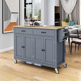 54.3 Inch Width Trolley Organizer Box Kitchen Island