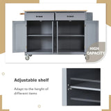 54.3 Inch Width Trolley Organizer Box Kitchen Island