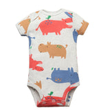 5PCS/Lot Baby Boys Girls Bodysuits 100% Cotton Short