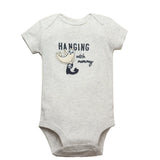 5PCS/Lot Baby Boys Girls Bodysuits 100% Cotton Short