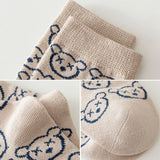 5Pairs/Lot Cute Cartoon Baby Socks Spring Autumn Casual