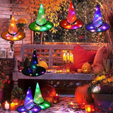 Glowing Witch Hat Decorations - 2 in 1