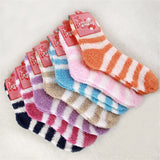 5pairs/Lot Winter To Keep Warm Coral Fleece Fashion