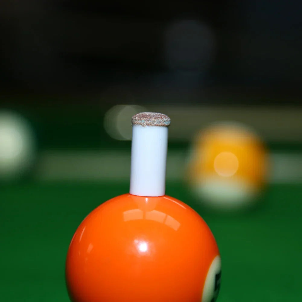 5pcs Slipon Pool Cue Tips Plastic Snooker Cue