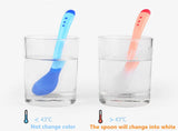 5pcs/set Baby Oral Liquid Medicine Dropper Temperature Sensing