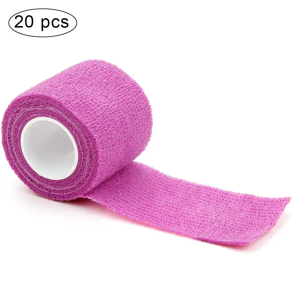 6/10/20Pcs Disposable Bandage Tattoo Sport Wrap Tape Self