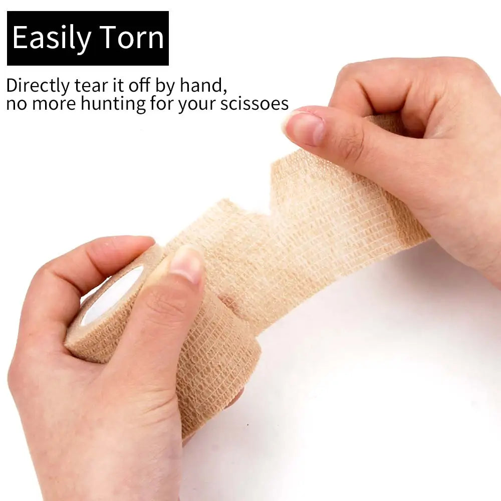 6/10/20Pcs Disposable Bandage Tattoo Sport Wrap Tape Self