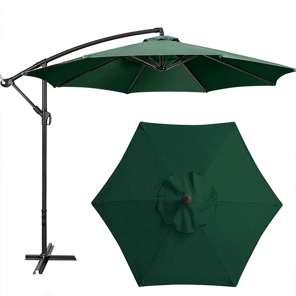 6 Bones Parasol Umbrella Surface Without Stand 2m