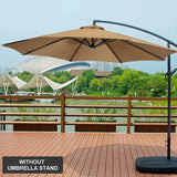 6 Bones Parasol Umbrella Surface Without Stand 2m