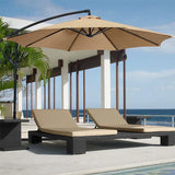 6 Bones Parasol Umbrella Surface Without Stand 2m