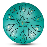 6 Inch 11 Tone Tongue Drum Handpan Gold