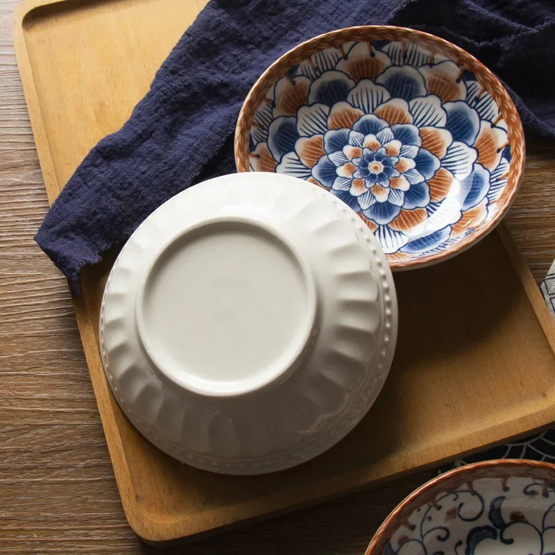 6 Inch Ceramic Dessert Snack Plate Japanese Sushi