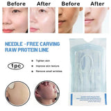 60/120pcs Absorbable No Needle Gold Protein Line Anti-wrinkle