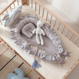60x95cm Baby Newborn Portable Crib Lounger Cotton Nest