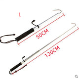 65/90/120CM Retractable Stainless Steel Telescopic Sea Fishing Spear