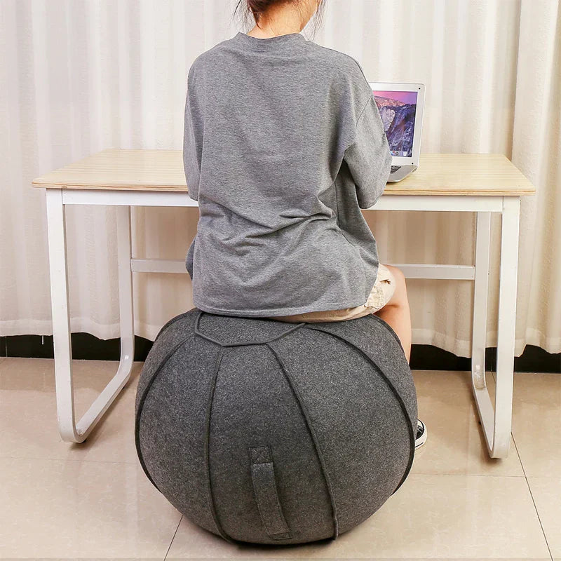 65cm Linen Yoga Ball Cover Balance Ball Protector