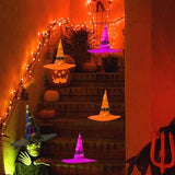 Glowing Witch Hat Decorations - 2 in 1
