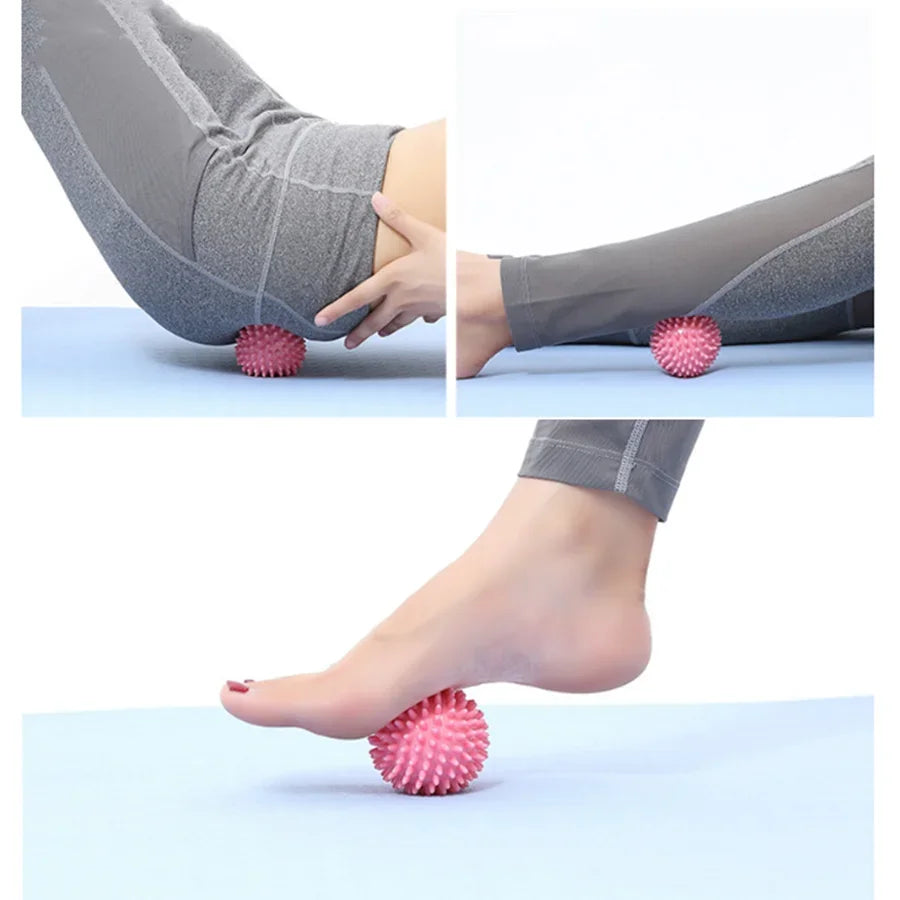6cm PVC Spiky Massage Ball Sport Fitness Foot