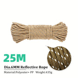 6mm Thickened Reflective Tent Rope Outdoor Wind Rope