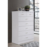 7 Drawer Wood Dresser, 31.5 in Wide Chest