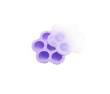 7 Holes Reusable Silicone Baby Food Freezer Tray