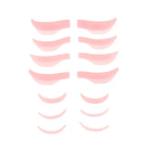 7 Pairs Silicone Eyelash Perm Pad Recycling Makeup