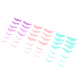 7 Pairs Silicone Eyelash Perm Pad Recycling Makeup