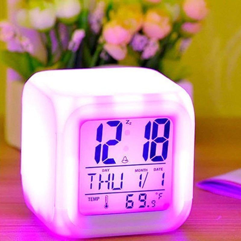 Multicolor Digital Cube Clock