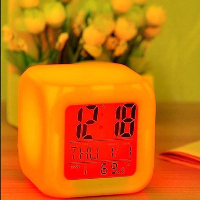 Multicolor Digital Cube Clock